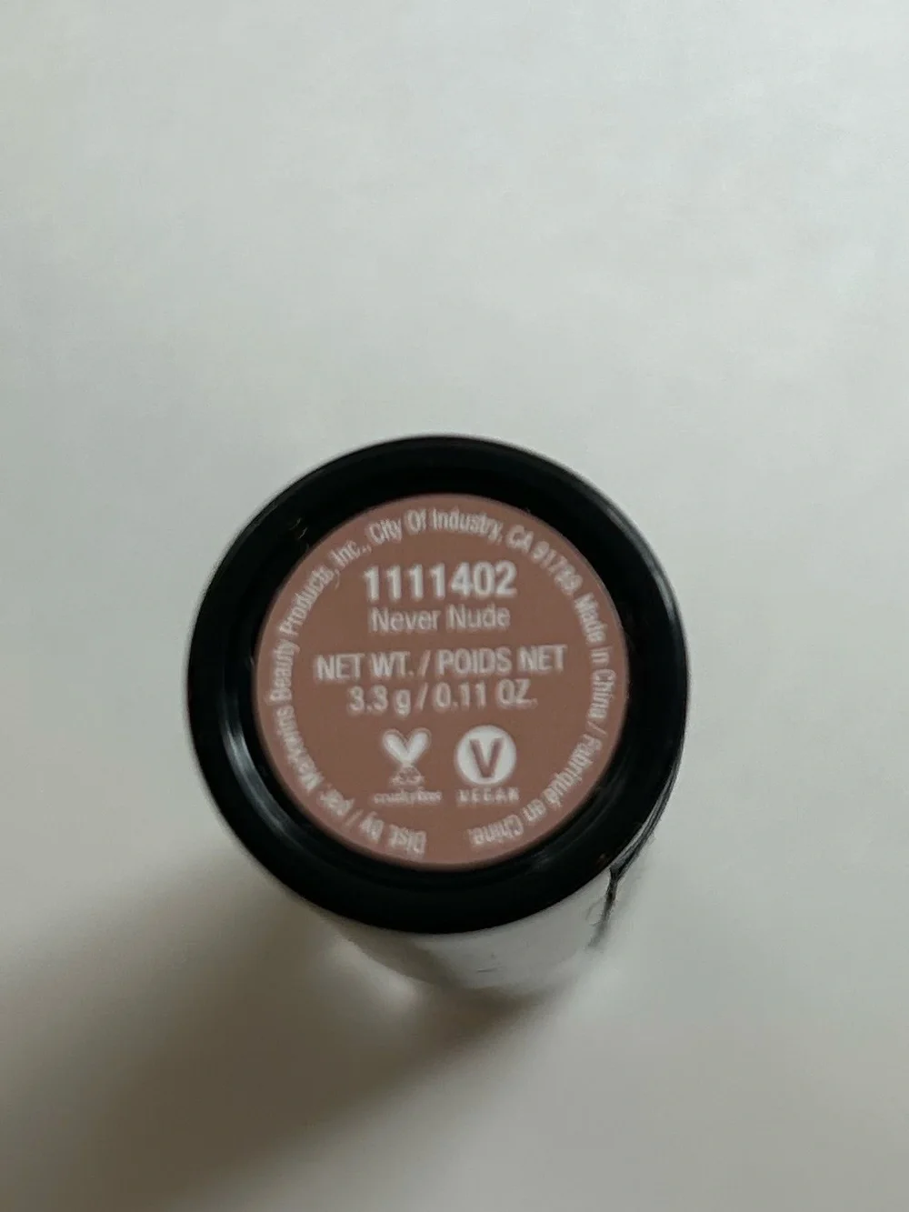 💄🤍 Wet n Wild MegaLast Matte Lip Color Never Nude Factory Sealed Full Size 🤍💄